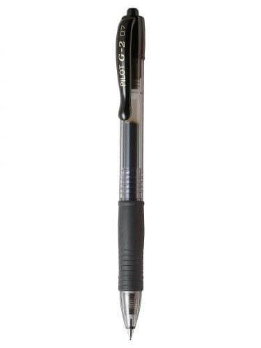 Pilot Gel Ink Fine Pen 0.7mm Black BL-G2-7
