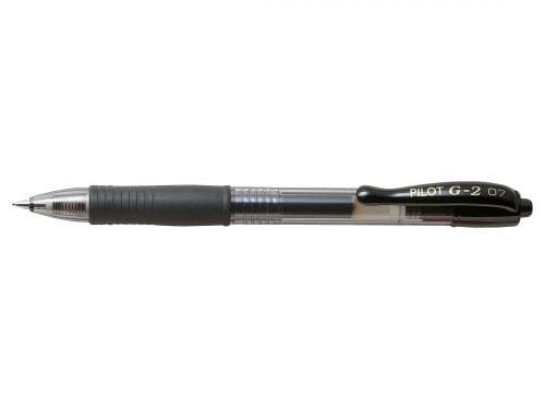 Pilot Gel Ink Fine Pen 0.7mm Black BL-G2-7