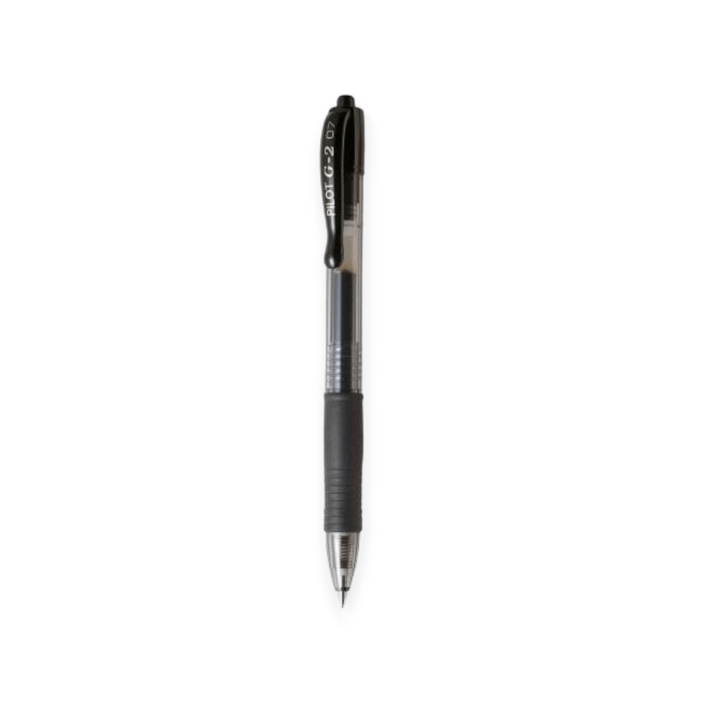 Pilot Gel Ink Fine Pen 0.7mm Black BL-G2-7