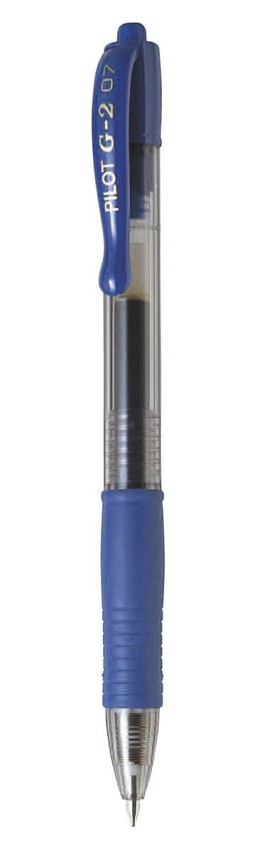 Pilot Gel Ink Fine Pen 0.7mm Blue BL-G2-7