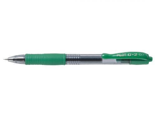 Pilot Gel Ink Fine Pen 0.7mm Green BL-G2-7