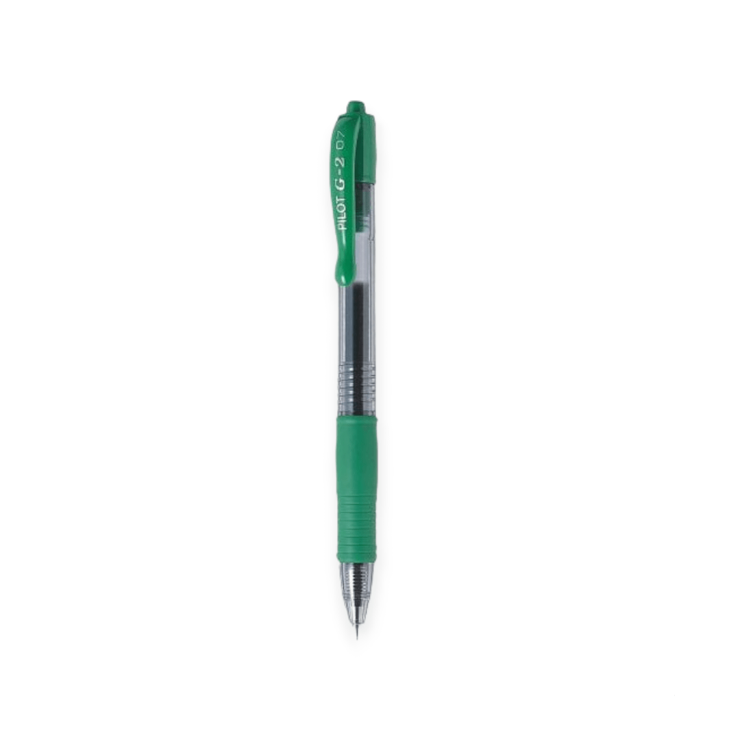 Pilot Gel Ink Fine Pen 0.7mm Green BL-G2-7