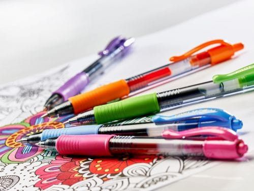 Pilot Gel Ink Fine Pen 0.7mm Green BL-G2-7