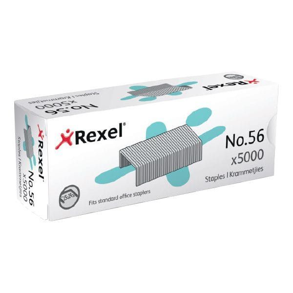 Rexel No. 56 (26/6) Staples - Box of 5000