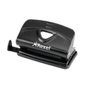 Rexel V210 2 Hole Metal 10 Sheet Punch Black