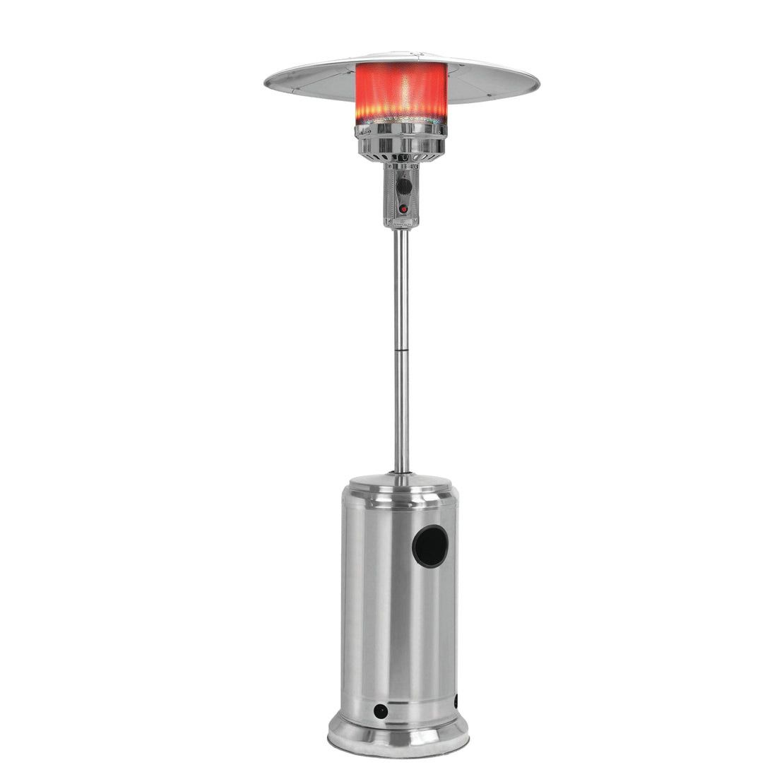 Totai Patio Gas Heater Silver 16/DK1021