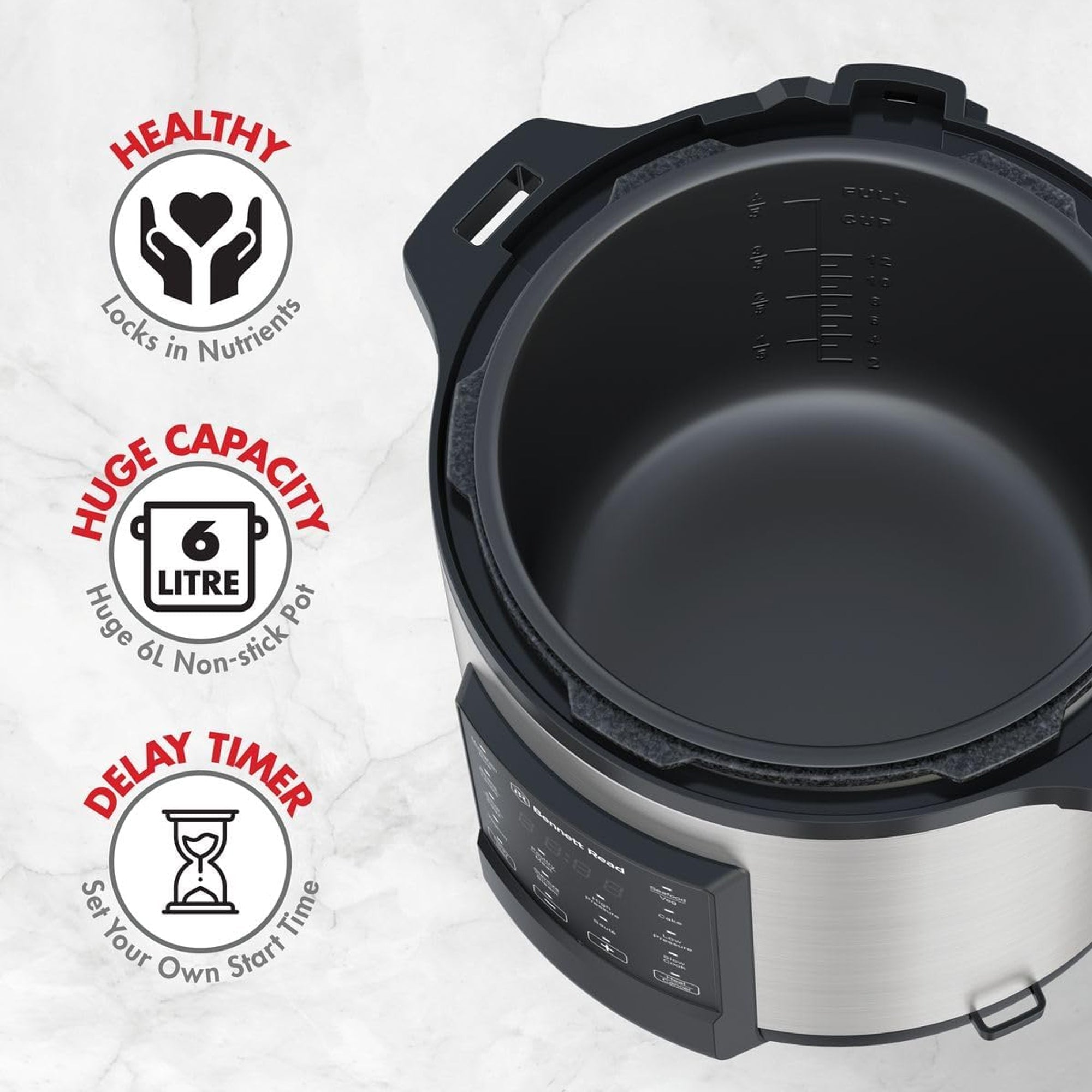 Bennett Read SuperChef 6 Multicooker ‎Black