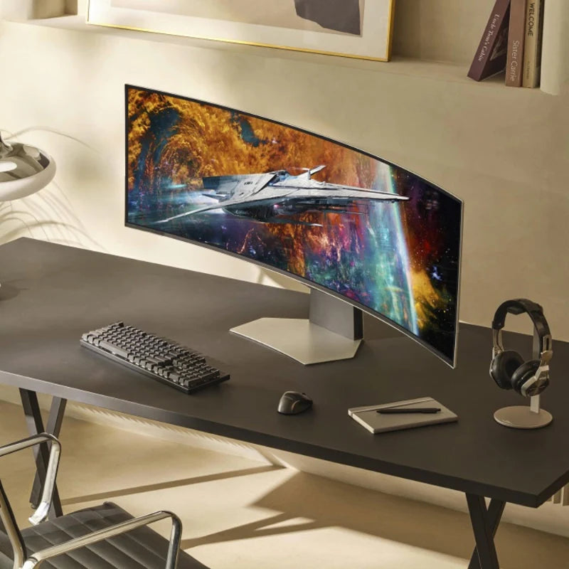 Samsung 34" Odyssey G8 OLED Gaming Monitor - Ultra WQHD Curved Monitor LS34DG852SAXXA