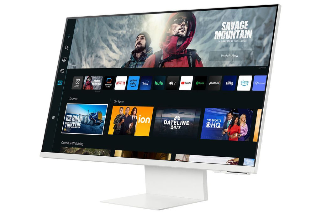 Samsung 32' 4K UHD Smart Monitor with Streaming and Slim Camera LS32DM801UAXXA