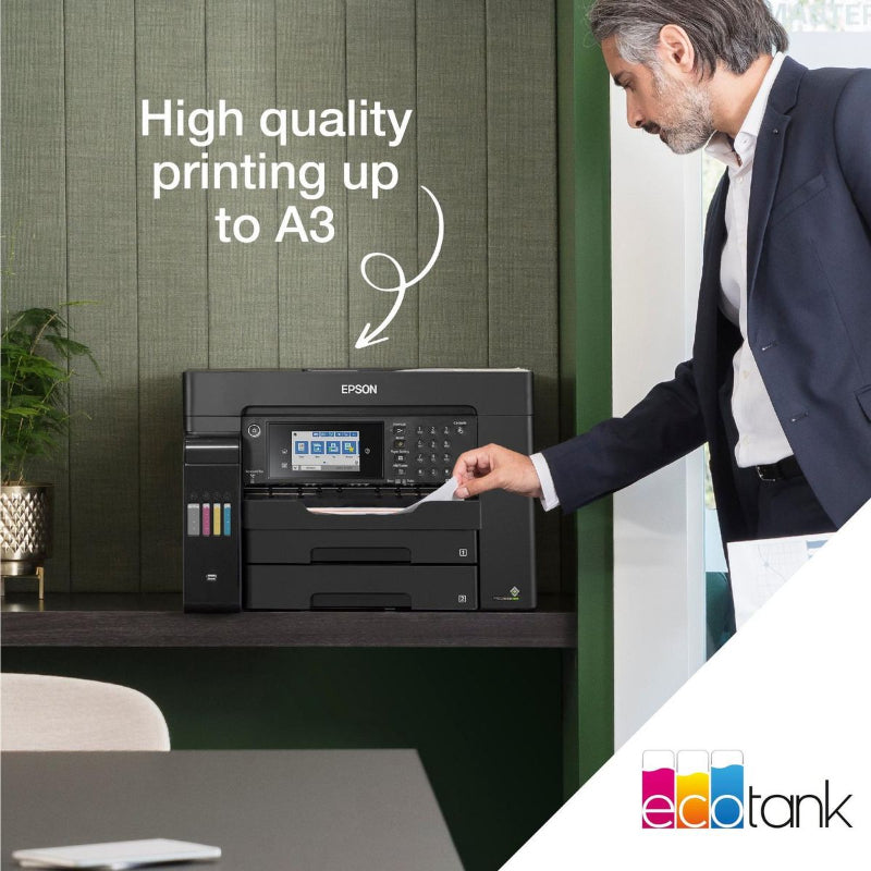 Epson L15160 EcoTank, A3, 4 in 1, Wi-Fi, ADF Double Sided Printing, Printer