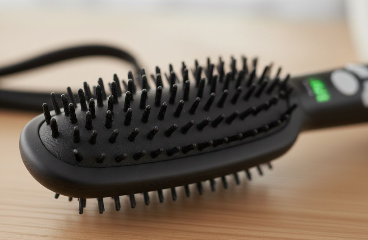 Sunbeam Heated Hair Straightener Brush SHBS-029