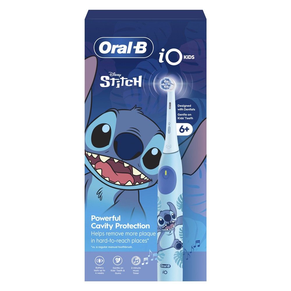 Oral-B iO2 Kids Electric Toothbrush Disney Stitch Blue