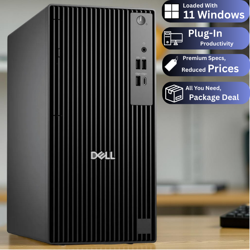 Dell Pro Tower QCT1250 - Intel Core Ultra 5 235 - 8 GB DDR5 - 512 GB SSD