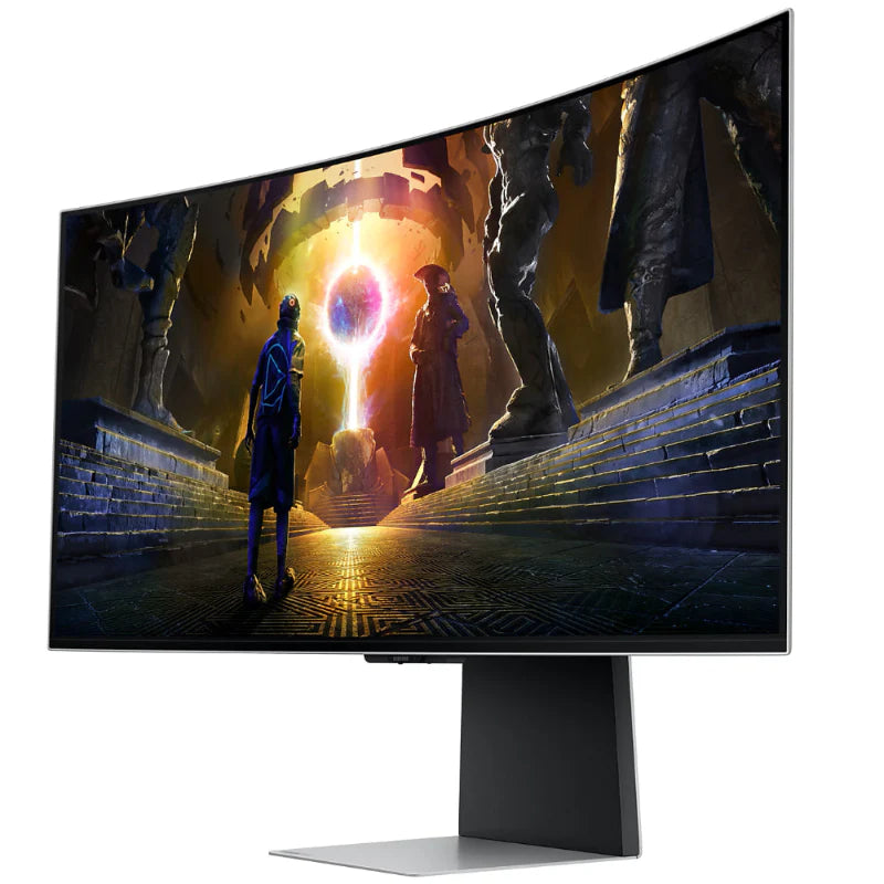 Samsung 34" Odyssey G8 OLED Gaming Monitor - Ultra WQHD Curved Monitor LS34DG852SAXXA