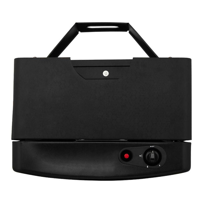 Taurus Heater Blue Flame Gas Steel Black 2Heat Settings 3.8kW 947184