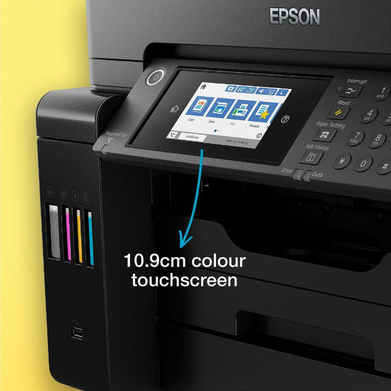 Epson L15160 EcoTank, A3, 4 in 1, Wi-Fi, ADF Double Sided Printing, Printer