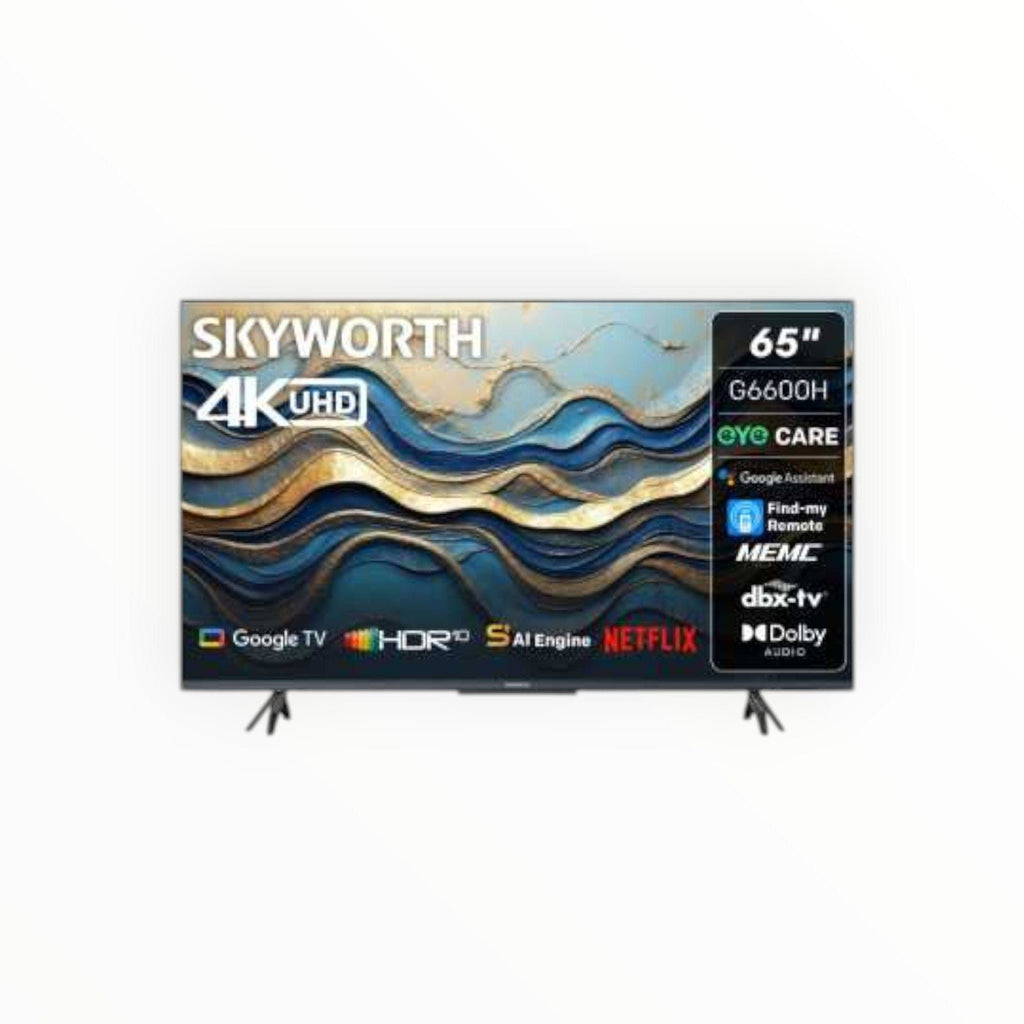 Skyworth 65"UHD Google Smart TV 65G660H