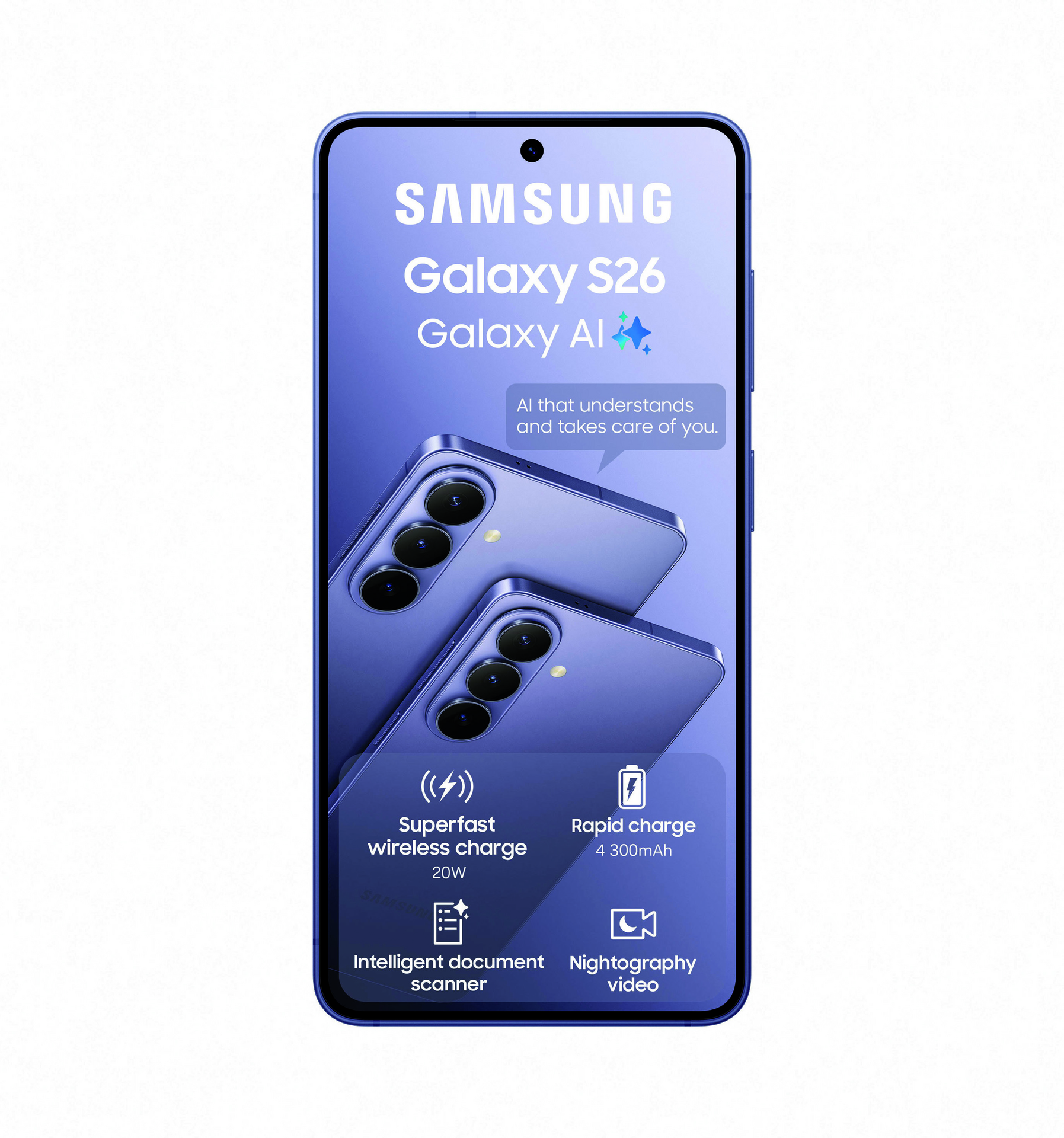 Samsung Galaxy S26 256GB - Violet