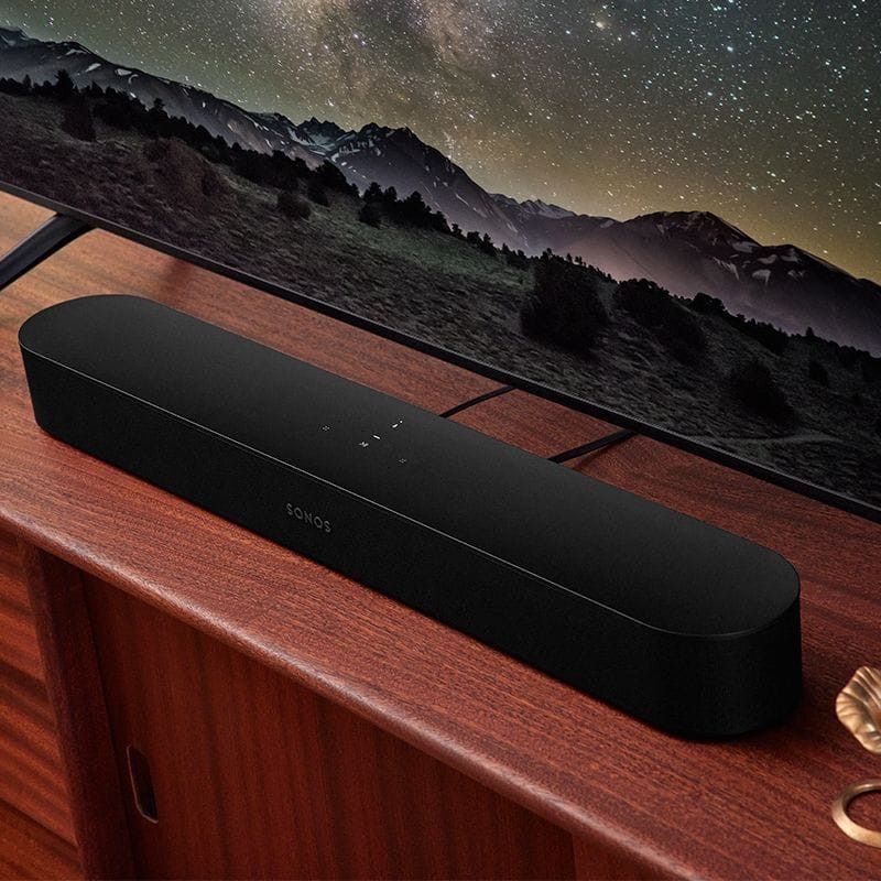 Sonos Beam Gen2 Compact Smart Soundbar BEAM2EU1BLK