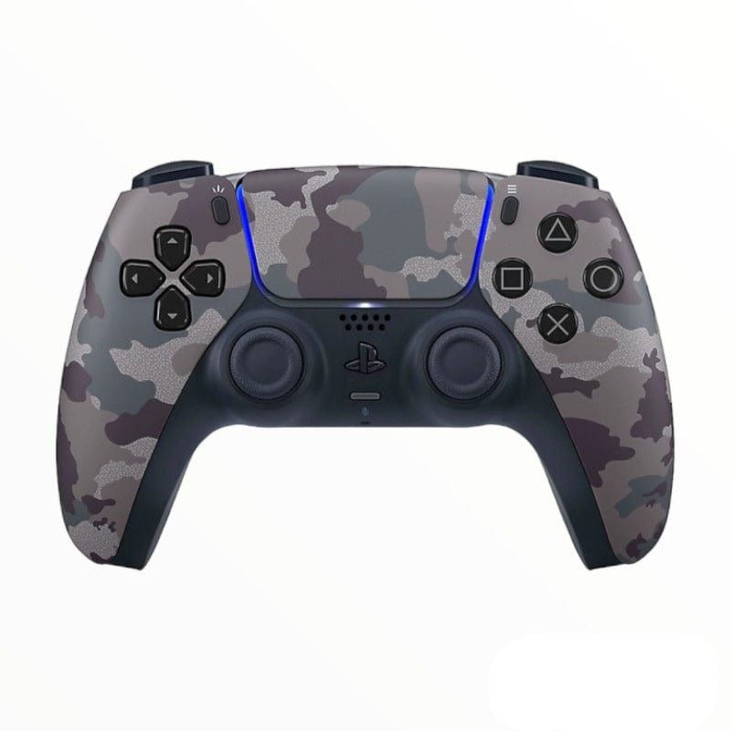 PS5 Dual Sense Grey Camo