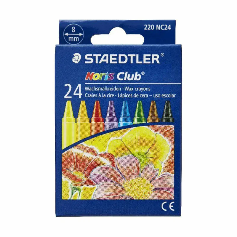 Staedtler Noris Club Wax Crayons 24's