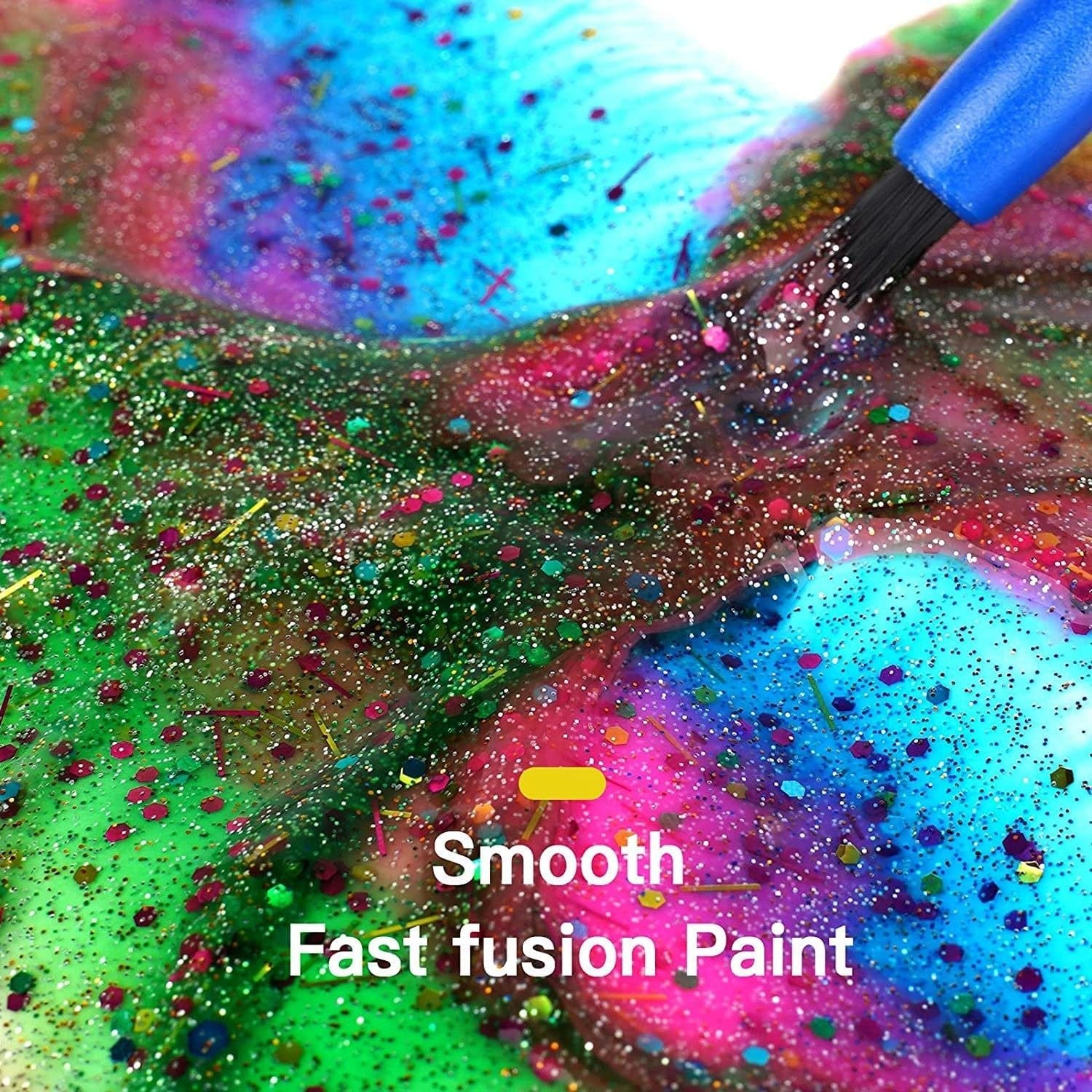 TBC The Best Crafts Washable Tempera Paint For Kids, 6 Colors 2059