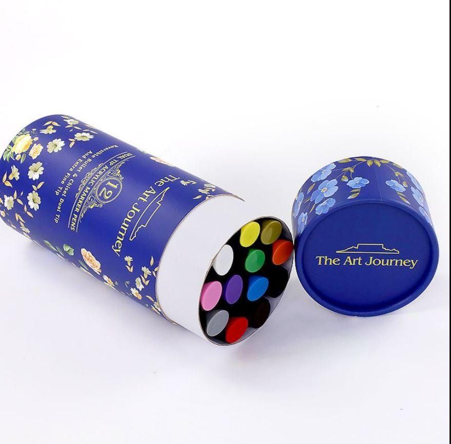 The Art Journey 12 Piece Dual Tip Marker Nib ART004