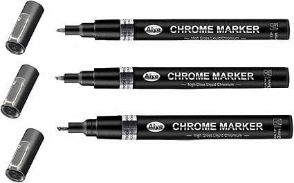 The Art Journey Aiye Metallic Chrome Permanent Marker  ART014