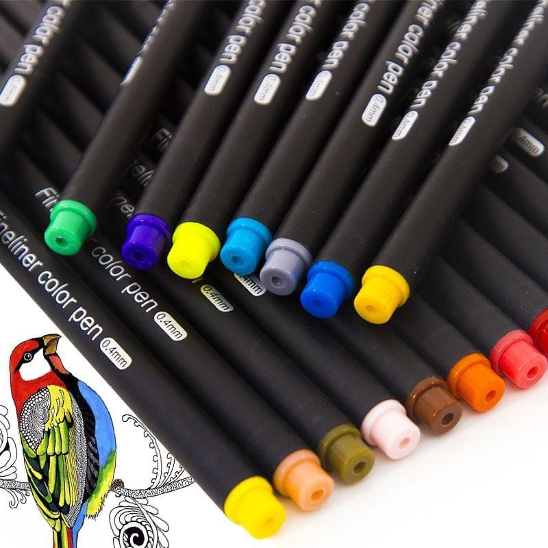 The Art Journey Fineliner 48 Color 0.4mm Fine Point Maker ART026