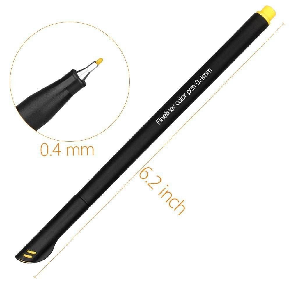 The Art Journey Fineliner 48 Color 0.4mm Fine Point Maker ART026