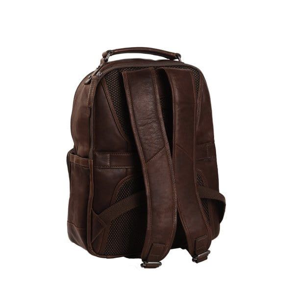 The Chesterfield Leather Backpack Brown Austin