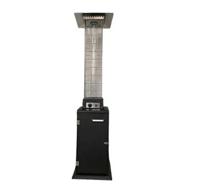 Totai Black Square Flame Gas Patio Heater 16/DK1028