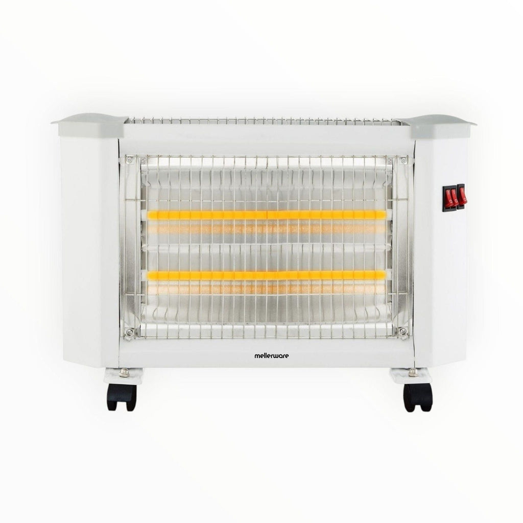 MELLERWARE 35406 HEATER QUARTZ WHITE 5 BAR 2000W