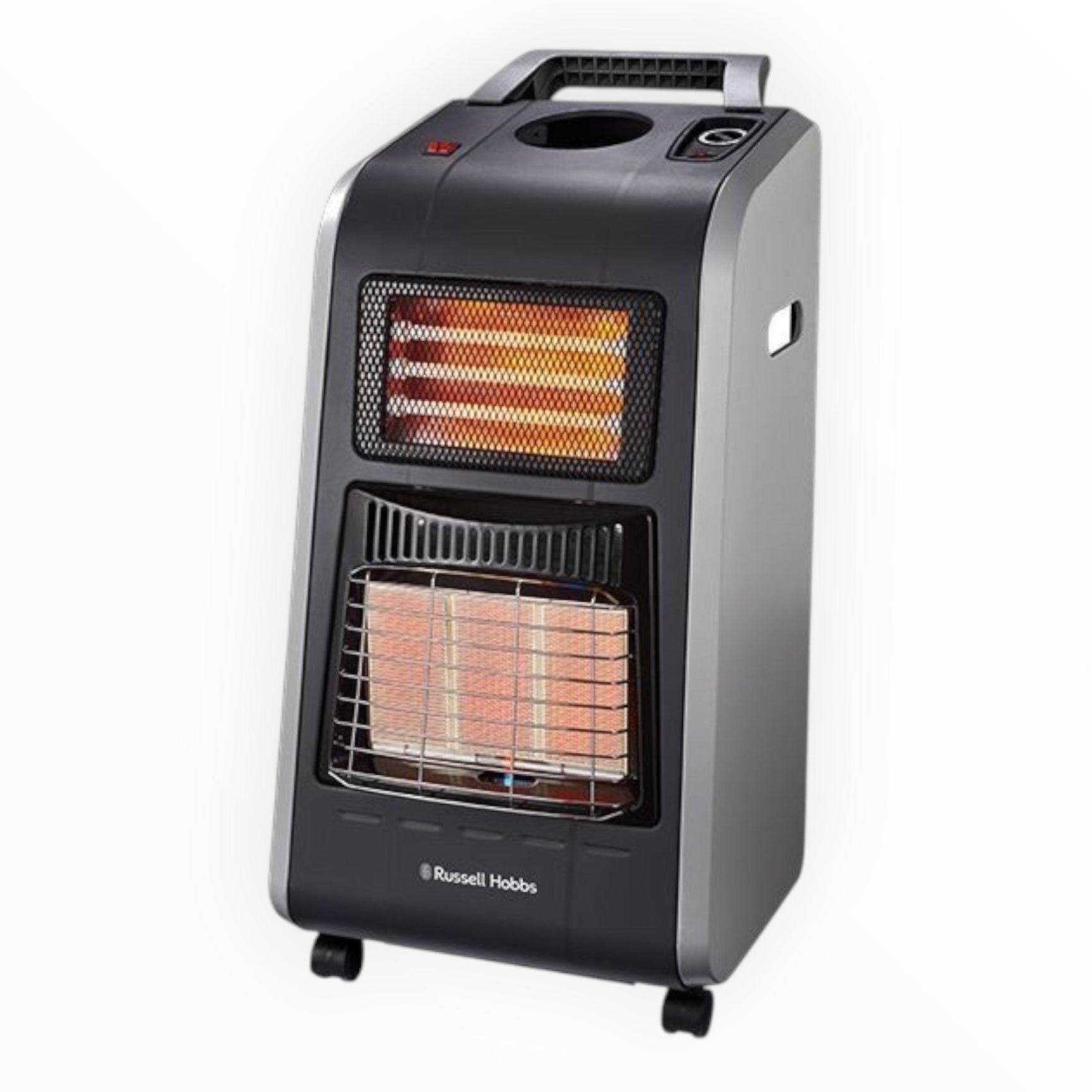 Russell Hobbs 3 Panel Gas & Quartz Heater - RHGQH03