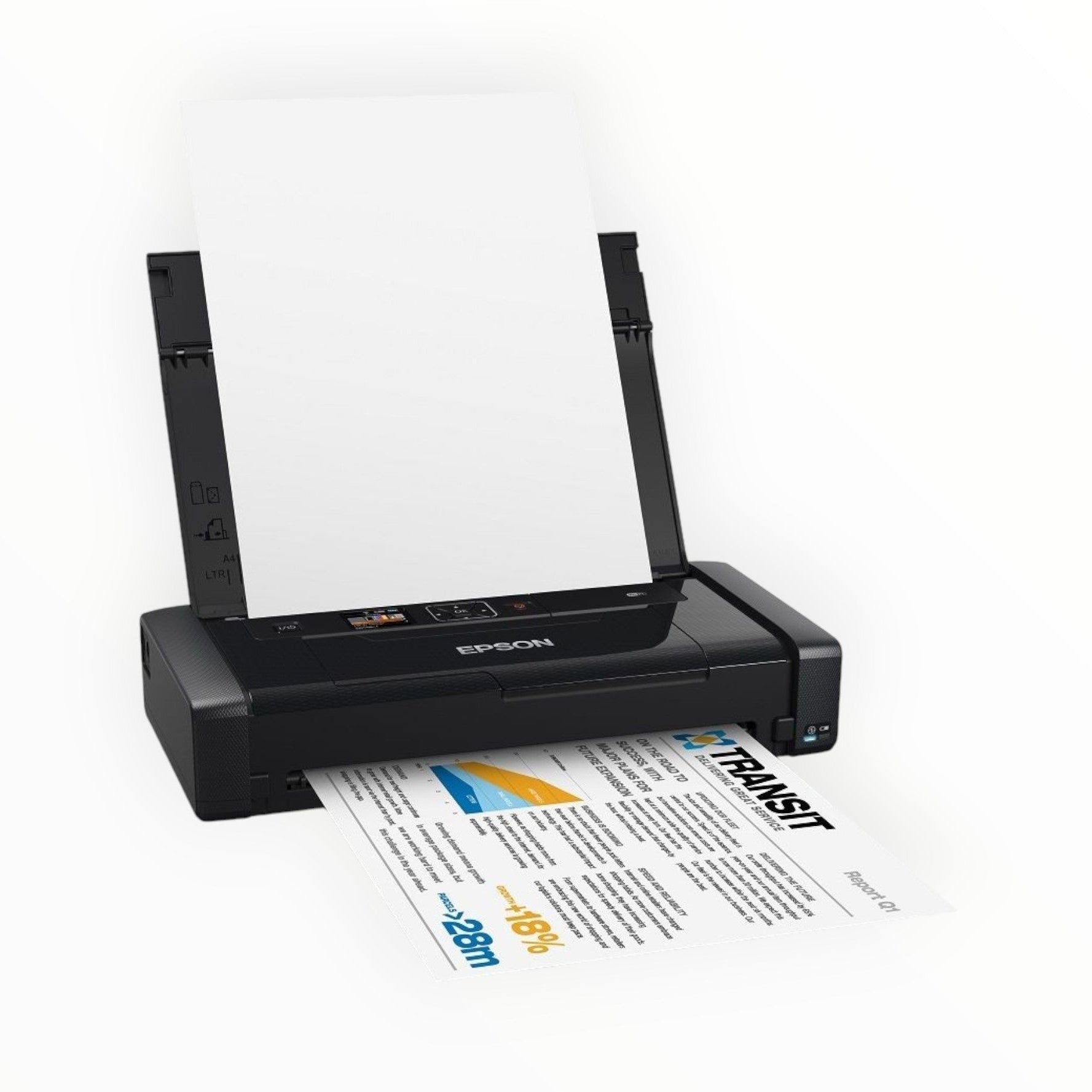 Epson Workforce WF-100W Portable Wi-Fi Inkjet Printer
