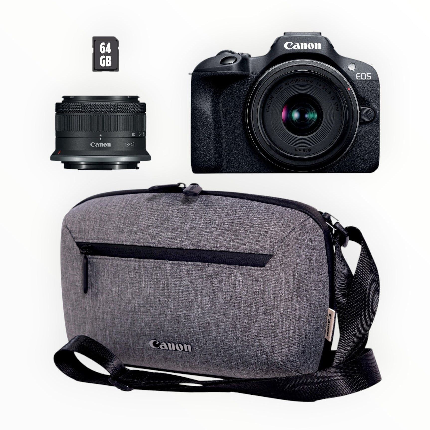 Canon EOS R100+RFS18-45mm Travel kit