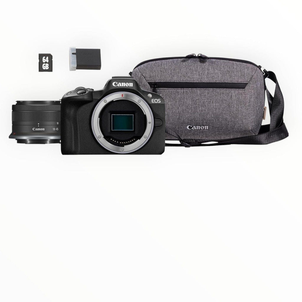 Canon EOS R50 Plus RF-S 18-45mm Mirrorless Camera Kit