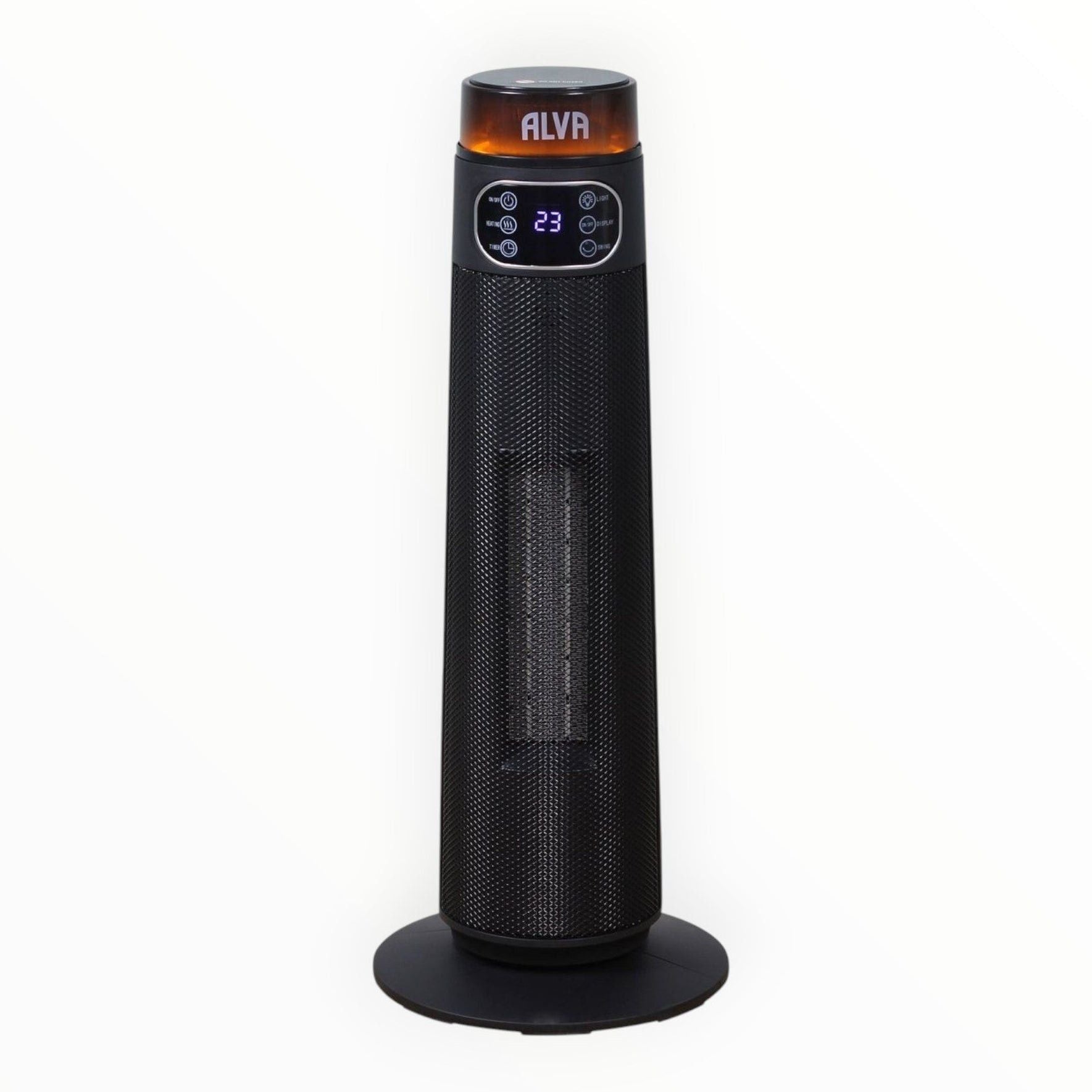 Alva - Electric - Tower Fan Heater - Light Effect
