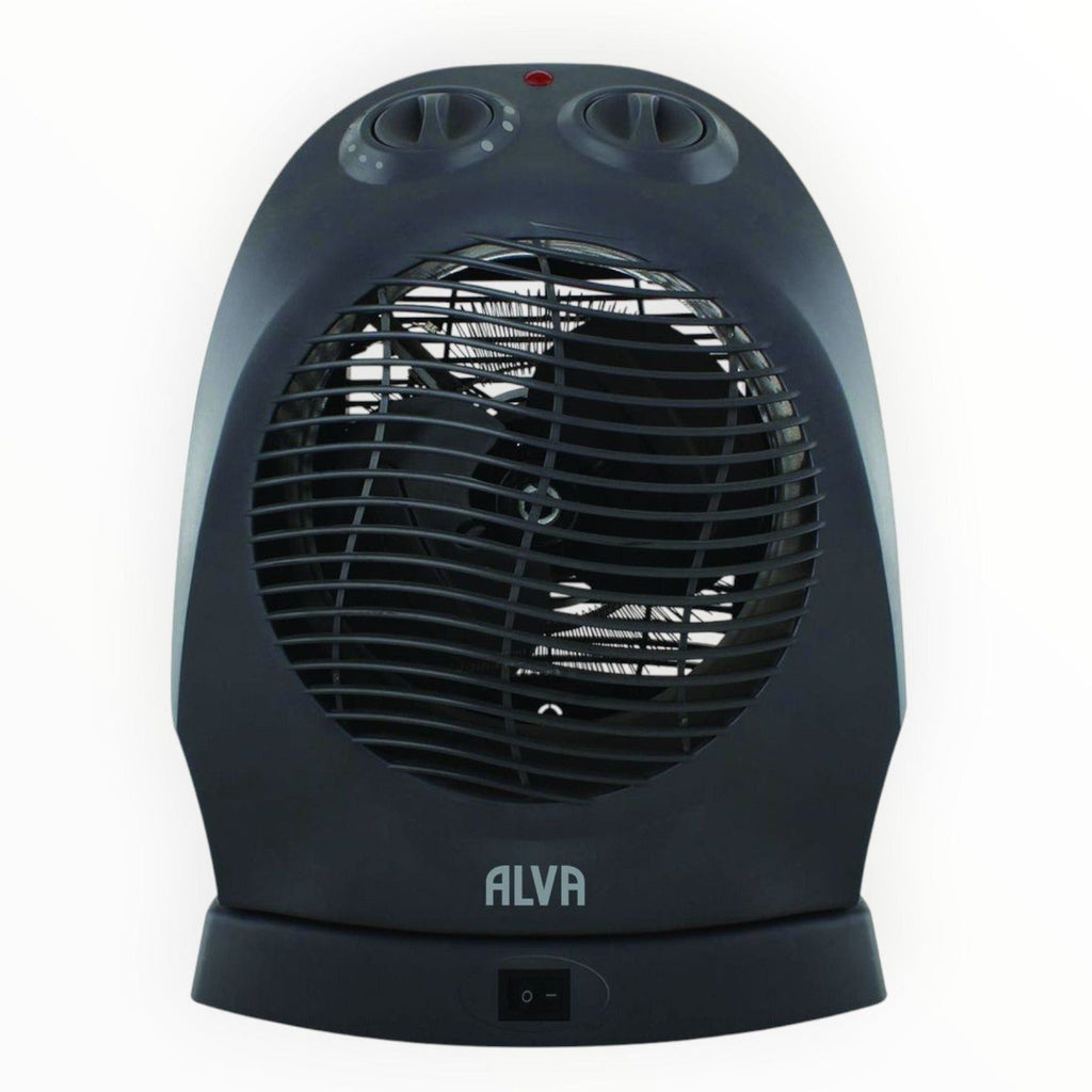 ALVA Electric Fan Heater With Oscillation EIH504 2000W Black